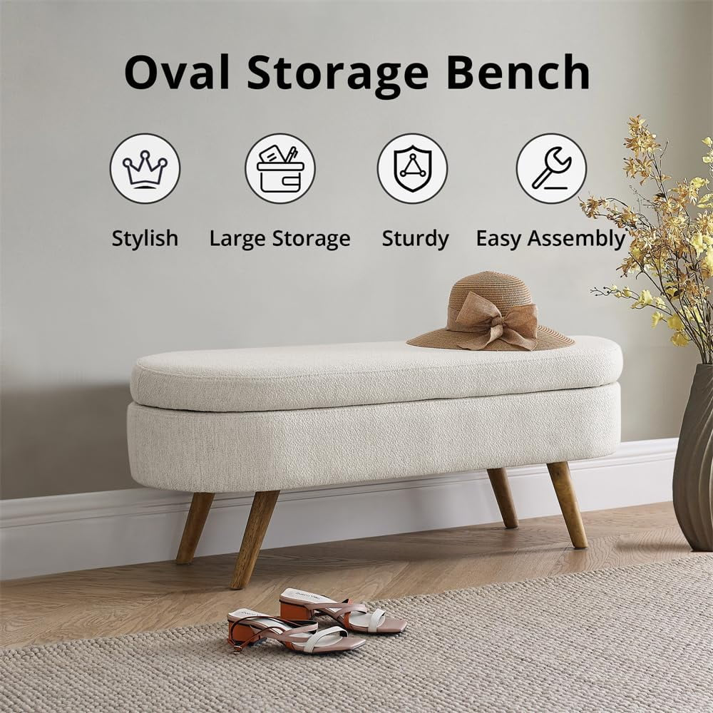 Elegant Design Ottoman Bench