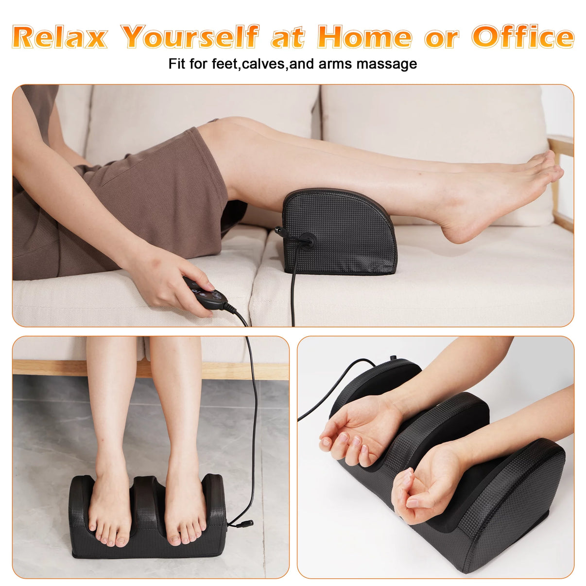 Shiatsu Foot Massager with Heat