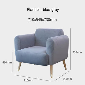 Wuli Lazy Sofa Tatami Nursing Chair Modern Light Luxury Single Simple Living Room Dormitory Bedroom Office Small Sofa New 2024